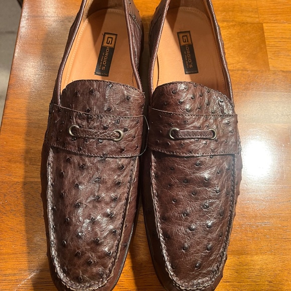 New* Giorgino’s Palm Beach Genuine Ostrich Leather Sz13 main image 5